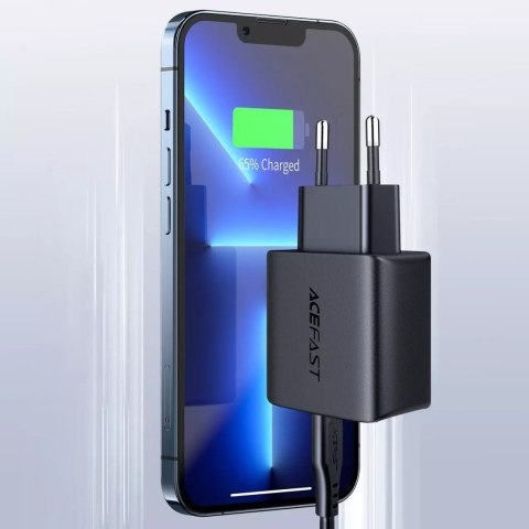 Acefast Acefast szybka ładowarka sieciowa USB Typ C 20W Power Delivery biały (A1 EU white) Acefast Acefast szybka ładowarka sieciowa USB Typ C 20W Power Delivery biały (A1 EU white)