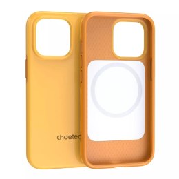Choetech Choetech MFM Anti-drop case etui Made For MagSafe do iPhone 13 Pro pomarańczowy (PC0113-MFM-YE)