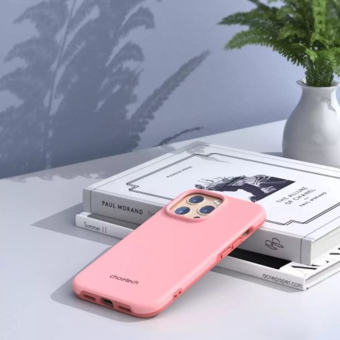 Choetech Choetech MFM Anti-drop case etui Made For MagSafe do iPhone 13 Pro różowy (PC0113-MFM-PK) Choetech Choetech MFM Anti-drop case etui Made For MagSafe do iPhone 13 Pro różowy (PC0113-MFM-PK)