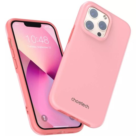 Choetech Choetech MFM Anti-drop case etui Made For MagSafe do iPhone 13 Pro różowy (PC0113-MFM-PK) Choetech Choetech MFM Anti-drop case etui Made For MagSafe do iPhone 13 Pro różowy (PC0113-MFM-PK)