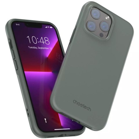 Choetech Choetech MFM Anti-drop case etui Made For MagSafe do iPhone 13 Pro zielony (PC0113-MFM-GN) Choetech Choetech MFM Anti-drop case etui Made For MagSafe do iPhone 13 Pro zielony (PC0113-MFM-GN)