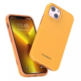 Choetech Choetech MFM Anti-drop case etui Made For MagSafe do iPhone 13 pomarańczowy (PC0112-MFM-YE)