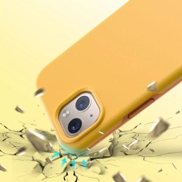 Choetech Choetech MFM Anti-drop case etui Made For MagSafe do iPhone 13 pomarańczowy (PC0112-MFM-YE)