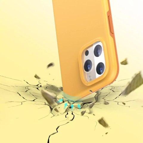 Choetech Choetech etui pokrowiec iPhone 13 Pro Max pomarańczowy (PC0114-MFM-YE) Choetech Choetech etui pokrowiec iPhone 13 Pro Max pomarańczowy (PC0114-MFM-YE)