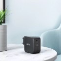 Choetech Choetech szybka ładowarka sieciowa GaN USB Typ C 61W 3A Power Delivery czarny (Q6006)