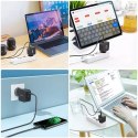 Choetech Choetech szybka ładowarka sieciowa GaN USB Typ C 61W 3A Power Delivery czarny (Q6006)
