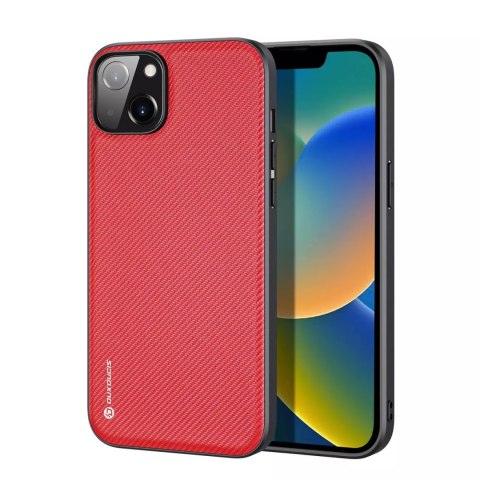 Dux Ducis Dux Ducis Fino etui pokrowiec pokryty nylonowym materiałem iPhone 14 Plus czerwony Dux Ducis Dux Ducis Fino etui pokrowiec pokryty nylonowym materiałem iPhone 14 Plus czerwony