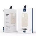 Dux Ducis Dux Ducis Roma skórzane etui do iPhone 13 Pro Max elegancki pokrowiec z naturalnej skóry biały