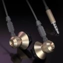 Dudao Dudao metalowe przewodowe słuchawki douszne 3,5 mm mini jack szary (X2C-Grey)