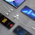 Dudao Dudao słuchawki douszne ze złączem USB Typu C biały (X14PROT)