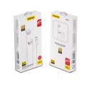 Dudao Dudao słuchawki douszne ze złączem USB Typu C biały (X14PROT)