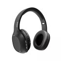 Dudao Dudao wielofunkcyjne bezprzewodowe nauszne słuchawki Bluetooth 5.0 czytnik kart micro SD radio FM czarny (X22Pro black)