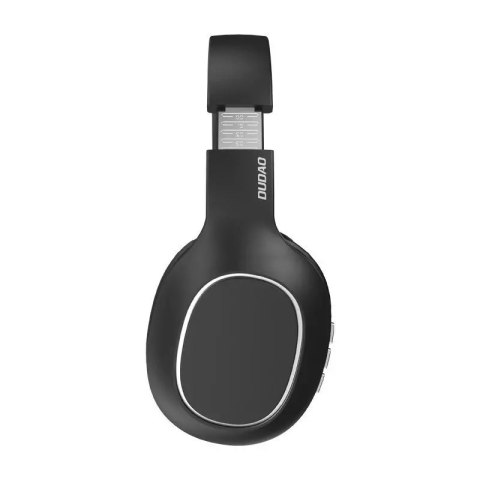 Dudao Dudao wielofunkcyjne bezprzewodowe nauszne słuchawki Bluetooth 5.0 czytnik kart micro SD radio FM czarny (X22Pro black) Dudao Dudao wielofunkcyjne bezprzewodowe nauszne słuchawki Bluetooth 5.0 czytnik kart micro SD radio FM czarny (X22Pro black)