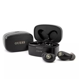 Guess Guess słuchawki Bluetooth GUTWSJL4GBK TWS + stacja dokująca czarny/black 4G