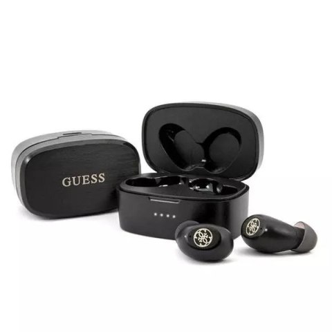 Guess Guess słuchawki Bluetooth GUTWSJL4GBK TWS + stacja dokująca czarny/black 4G Guess Guess słuchawki Bluetooth GUTWSJL4GBK TWS + stacja dokująca czarny/black 4G
