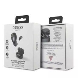 Guess Guess słuchawki Bluetooth GUTWSJL4GBK TWS + stacja dokująca czarny/black 4G
