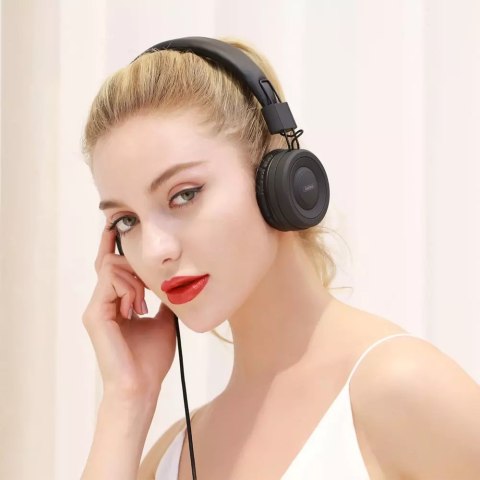 Remax Remax 4D Headphones RM-805 słuchawki nauszne czarny Remax Remax 4D Headphones RM-805 słuchawki nauszne czarny
