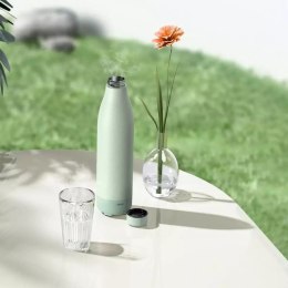 Remax Remax bezprzewodowy głośnik bluetooth 5.0 z termosem kubkiem termicznym 500ml niebieski (RB-M5)