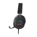 Tronsmart Tronsmart Sparkle RGB przewodowe wokółuszne słuchawki USB z mikrofonem i pilotem dla graczy czarny (467600)