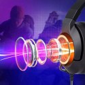 Tronsmart Tronsmart Sparkle RGB przewodowe wokółuszne słuchawki USB z mikrofonem i pilotem dla graczy czarny (467600)