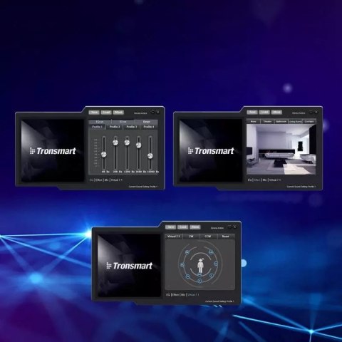 Tronsmart Tronsmart Sparkle RGB przewodowe wokółuszne słuchawki USB z mikrofonem i pilotem dla graczy czarny (467600) Tronsmart Tronsmart Sparkle RGB przewodowe wokółuszne słuchawki USB z mikrofonem i pilotem dla graczy czarny (467600)