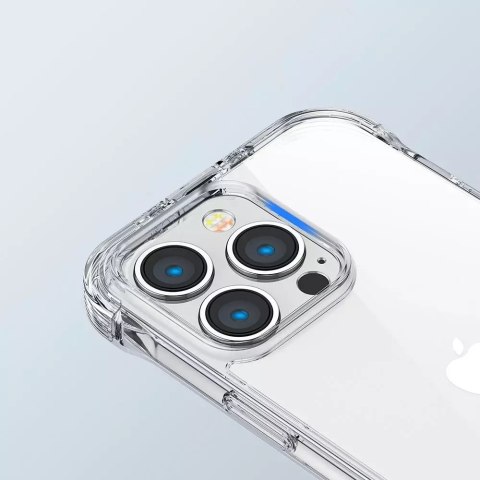 UGreen Joyroom Defender Series etui pokrowiec do iPhone 14 Plus pancerna obudowa z haczykami podstawką przezroczysty (JR-14H3) UGreen Joyroom Defender Series etui pokrowiec do iPhone 14 Plus pancerna obudowa z haczykami podstawką przezroczysty (JR-14H3)