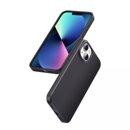 UGreen Ugreen LP626 Silky Silicone Protective Case gumowe elastyczne silikonowe etui na telefon do iPhone 14 Plus czarny (90920)