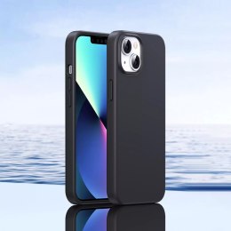 UGreen Ugreen LP626 Silky Silicone Protective Case gumowe elastyczne silikonowe etui na telefon do iPhone 14 Plus czarny (90920)