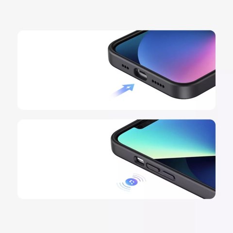 UGreen Ugreen LP626 Silky Silicone Protective Case gumowe elastyczne silikonowe etui na telefon do iPhone 14 Plus czarny (90920) UGreen Ugreen LP626 Silky Silicone Protective Case gumowe elastyczne silikonowe etui na telefon do iPhone 14 Plus czarny (90920)