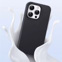 UGreen Ugreen LP627 Silky Silicone Protective Case gumowe elastyczne silikonowe etui na telefon do iPhone 14 Pro czarny (90921)