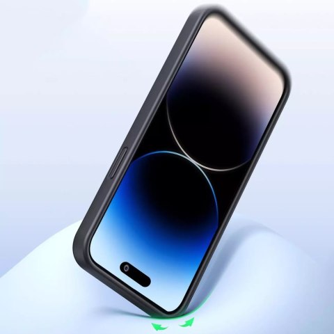 UGreen Ugreen LP627 Silky Silicone Protective Case gumowe elastyczne silikonowe etui na telefon do iPhone 14 Pro czarny (90921) UGreen Ugreen LP627 Silky Silicone Protective Case gumowe elastyczne silikonowe etui na telefon do iPhone 14 Pro czarny (90921)