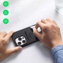 UGreen Ugreen LP627 Silky Silicone Protective Case gumowe elastyczne silikonowe etui na telefon do iPhone 14 Pro czarny (90921)