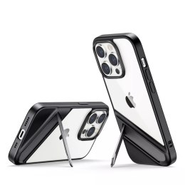 UGreen Ugreen LP635 Kickstand Protective Case sztywne etui z żelową ramką i wbudowaną podstawką do iPhone 14 Pro czarny (90926)