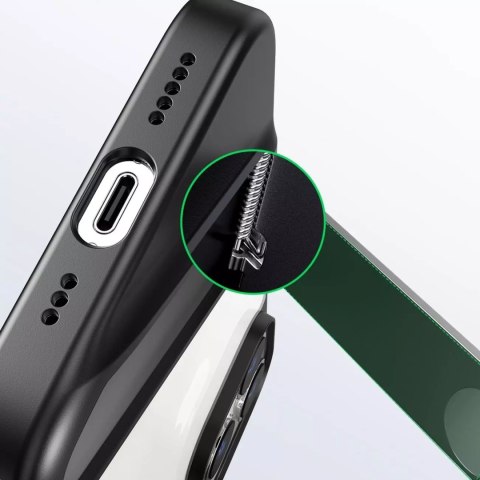 UGreen Ugreen LP635 Kickstand Protective Case sztywne etui z żelową ramką i wbudowaną podstawką do iPhone 14 Pro czarny (90926) UGreen Ugreen LP635 Kickstand Protective Case sztywne etui z żelową ramką i wbudowaną podstawką do iPhone 14 Pro czarny (90926)