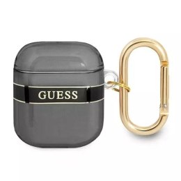Guess Guess GUA2HHTSK AirPods cover czarny/black Strap Collection