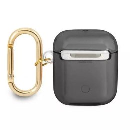 Guess Guess GUA2HHTSK AirPods cover czarny/black Strap Collection