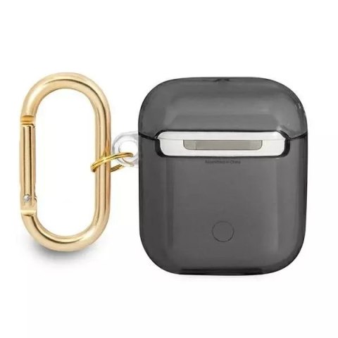 Guess Guess GUA2HHTSK AirPods cover czarny/black Strap Collection Guess Guess GUA2HHTSK AirPods cover czarny/black Strap Collection