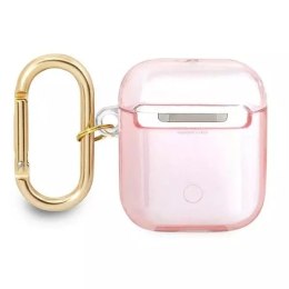 Guess Guess GUA2HHTSP AirPods cover różowy/pink Strap Collection