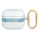 Guess Guess GUA3HHTSB AirPods 3 cover niebieski/blue Strap Collection
