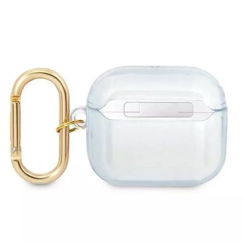 Guess Guess GUA3HHTSB AirPods 3 cover niebieski/blue Strap Collection Guess Guess GUA3HHTSB AirPods 3 cover niebieski/blue Strap Collection