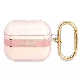 Guess Guess GUA3HHTSP AirPods 3 cover różowy/pink Strap Collection