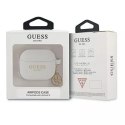 Guess Guess GUA3LSC4EG AirPods 3 cover szary/grey Silicone Charm 4G Collection