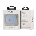 Guess Guess GUA3LSCHSB AirPods 3 cover niebieski/blue Silicone Charm Collection