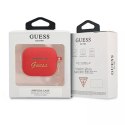 Guess Guess GUA3LSCHSR AirPods 3 cover czerwony/red Silicone Charm Heart Collection