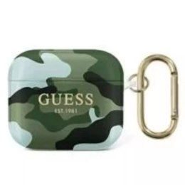 Guess Guess GUA3UCAMA AirPods 3 cover zielony/khaki Camo Collection