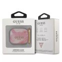 Guess Guess GUA3UNMP AirPods 3 cover różowy/pink Marble Collection