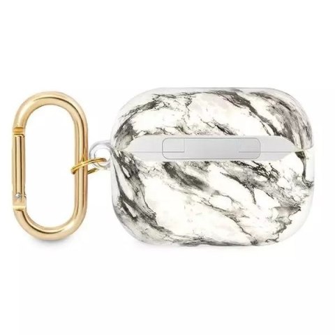 Guess Guess GUAPHCHMAG AirPods Pro cover szary/grey Marble Strap Collection Guess Guess GUAPHCHMAG AirPods Pro cover szary/grey Marble Strap Collection