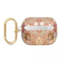 Guess Guess GUAPHHFLD AirPods Pro cover złoty/gold Paisley Strap Collection