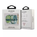 Guess Guess GUAPHHFLN AirPods Pro cover zielony/green Flower Strap Collection