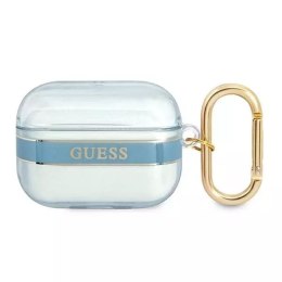 Guess Guess GUAPHHTSB AirPods Pro cover niebieski/blue Strap Collection